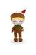 5 AMIGURUMI KIT - CHRISTMAS Gingerbread Man (100% бавовна) 1075373 фото 2