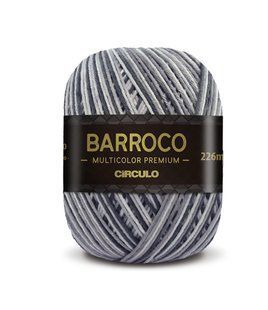 9792 BARROCO MULT. PREMIUM пряжа (100% бавовна мерсерізована, 200гр. 226м. ), різнокольоровий 1080621 фото