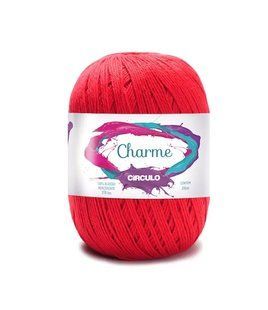 3581 CHARME пряжа (100% мерс.бавовна, 150гр. 396м. ), червоний 1076060 фото