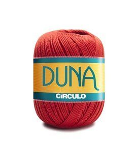 3542 DUNA пряжа (100% мерсиризована бавовна, 100гр. 170м. ), червоний 1075779 фото