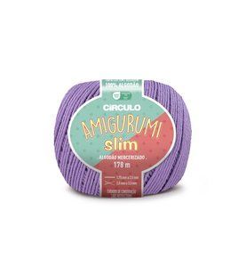 6034 AMIGURUMI SLIM пряжа (100% бавовна мерсерізована,70 г, 178 м), фіолетовий/бузковий 1080725 фото