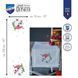 PN-0198679 Набір для вишивання хрестом (доріжка на стіл) 400х100см Vervaco Різдвяні гноми 1077852 фото 2