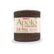 7311 APOLO MACRAME пряжа (85% бавовна, 15% інші волокна, 800г, 225 м 1 шт), коричневий 1080630 фото 1