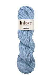 2927 INLOVE пряжа 100% COTTON 125 м/100 г., блакитний 1078192 фото