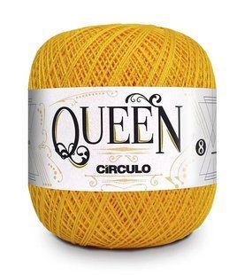 1289 QUEEN 8 пряжа (100% єгіпет.бавовна, 100гр. 678м. ), жовтий 1076284 фото