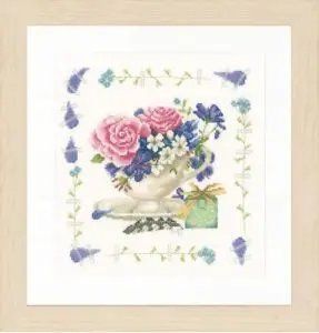 PN-0170950 Набір для вишивки хрестом LanArte Bouquet of roses "Букет троянд" 1064887 фото