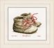 PN-0162101 Набір для вишивання хрестом Vervaco Baby Shoes "Дитячі чобітки" 1062804 фото