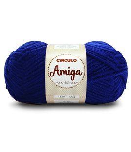 512 AMIGA пряжа (100% акріл, 100гр. 133м. ), синій 1076495 фото