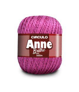 6092 ANNE BRILHO пряжа (96%мерс.бавовна, 4% метал, 150гр. 500м. ), фіолетовий/бузковий 1076169 фото