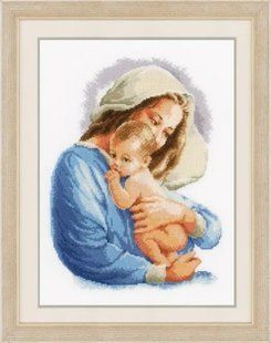 PN-0158311 Набір для вишивання хрестом Vervaco Holy Mary "Свята Марія" 1062802 фото