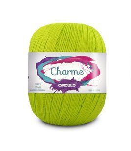 5583 CHARME пряжа (100% мерс.бавовна, 150гр. 396м. ), салатовий 1076075 фото