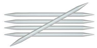 45125 Спиці шкарпеткові Basix Aluminum KnitPro, 20 см, 5.50 мм 1053396 фото