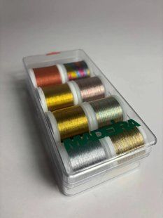 8009 Набір металізованих ниток Madeira Metallic Brilliant (8х200м) Madeira 1074256 фото