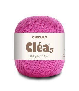 6085 CLEA 5 пряжа(100% мерс.бавовна, 151гр. 750м. ), рожевий 1076254 фото