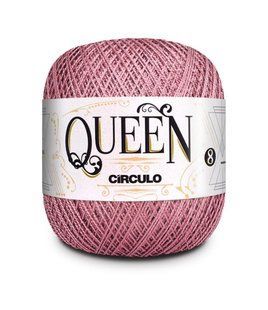 3201 QUEEN 8 пряжа (100% єгіпет.бавовна, 100гр. 678м. ), рожевий 1076283 фото