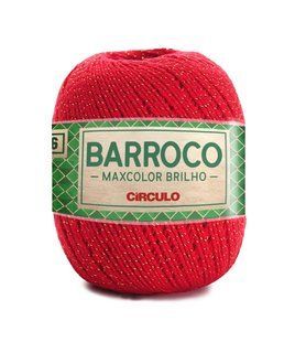 3501 BARROCO MAXCOLOR BRILHO пряжа (98%бавовна, 2 % металік 200 г,216 м), різнокольоровий 1080653 фото