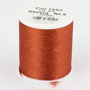 1558/9306 DECORA №6 100% віскозна нитка, 100 м 1062627 фото