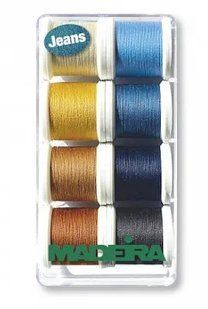 8005 Набір ниток Aerofil №35 Jeans (8х100 м) Madeira 1074258 фото