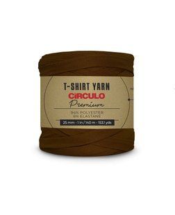 7288 PREMIUM T-SHIRT пряжа(94% поліестер, 6% еластан, 270гр. 140м), коричневий 1076736 фото