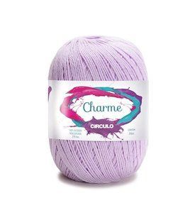 6006 CHARME пряжа (100% мерс.бавовна, 150гр. 396м. ), фіолетовий/бузковий 1076067 фото
