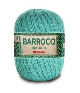 5669 BARROCO MAXCOLOR 6 пряжа (100% бавовна, 200гр. 226м), блакитний 1076553 фото