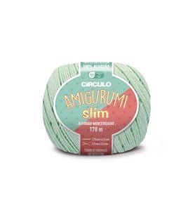 2204 AMIGURUMI SLIM пряжа (100% бавовна мерсерізована,70 г, 178 м ), синьо-зелений 1080748 фото