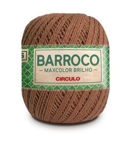 7259 BARROCO MAXCOLOR BRILHO пряжа (98%бавовна, 2 % металік 200 г,216 м), різнокольоровий, бронзовий 1080647 фото