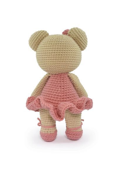 1 AMIGURUMI KIT - CUDDLY TEDDY BEARS Ballerina_Elise (100% бавовна) 1078296 фото