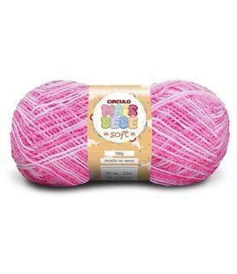 9271 MAIS BEBE SOFT пряжа (74% акрил, 26% віскоза, 100гр. 322м ), різнокольоровий 1076204 фото