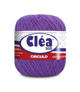 6567 CLEA 500 пряжа (100% мерс.бавовна, 76гр. 500м. ), фіолетовий/бузковий 1076688 фото