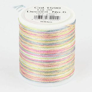 1590/9306 DECORA №6 100% віскозна нитка, 100 м 1062630 фото