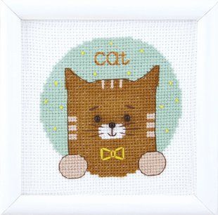 ВТ-201 Набір для вишивання хрестом Crystal Art Серія "Світ тварин" 1063660 фото