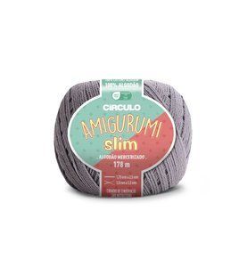 8797 AMIGURUMI SLIM пряжа (100% бавовна мерсерізована ,70 г, 178 м,), світло-сірий 1080760 фото