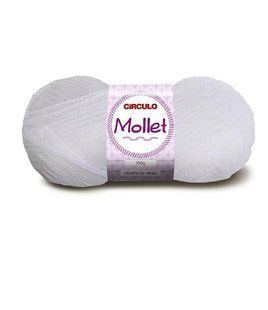 10 MOLLET пряжа пряжа (100% акрил, 100гр, 200м, , білий) 1075278 фото