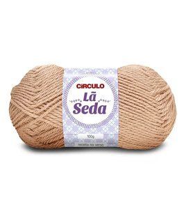 8435 LA SEDA пряжа (70% акрил 30% вовна, 100гр. 166м. ), бежевий 1075413 фото
