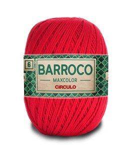 3501 BARROCO MAXCOLOR 6 пряжа (100% бавовна, 200гр. 226м.), червоний 1076539 фото