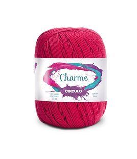 3611 CHARME пряжа (100% мерс.бавовна, 150гр. 396м. ), малиновий 1076059 фото