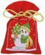 PN-0172635 Набір для вишивання хрестом (мішечки для саше) Vervaco Christmas figures "Різдвяні фігурки" 1068470 фото 4