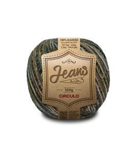9416 JEANS пряжа (100% бавовна, 100гр. 132м. ), різнокольоровий 50370 фото
