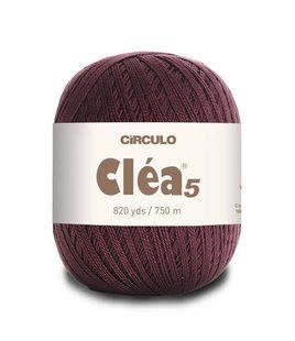 7311 CLEA 5 пряжа(100% мерс.бавовна, 151гр. 750м. ), коричневий 1076233 фото