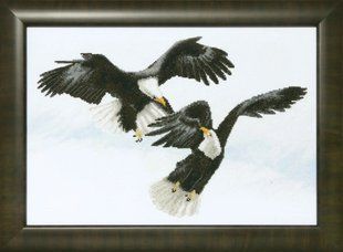 ВТ-054 Набір для вишивання хрестиком Crystal Art "Орли над каньйоном" 1055898 фото