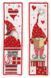 PN-0165984 Набір для вишивання хрестом (закладка) Vervaco Christmas gnomes "Рождественские гномы" 1070659 фото 1