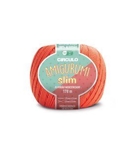 4448 AMIGURUMI SLIM пряжа (100% бавовна мерсерізована,70 г, 178 м ), жовтогарячий 1080692 фото