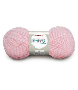 833 AMORE BABY пряжа (100% акріл, 40гр. 200м. ), світло-рожевий 1076346 фото