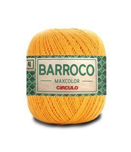1449 BARROCO MAXCOLOR 4 пряжа (100% бавовна, 200гр. 338м.), жовтий 1080849 фото