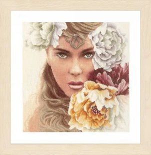 PN-0171826 Набір для вишивки хрестом LanArte Enchanting eyes "Чарівні очі" 1064402 фото