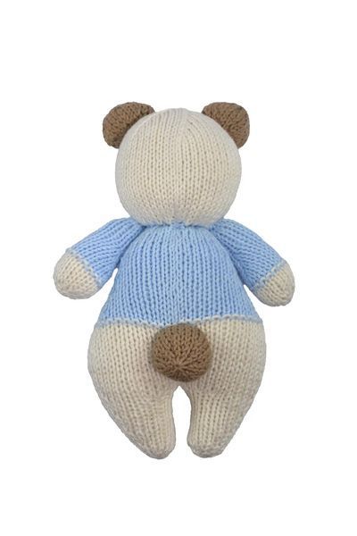 1 AMIGURUMI KIT - KNITTED TEDDY BEAR Cuddly(100% бавовна) 1078306 фото
