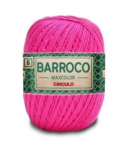 6156 BARROCO MAXCOLOR 6 пряжа (100% бавовна, 200гр. 226м), рожевий 1076547 фото