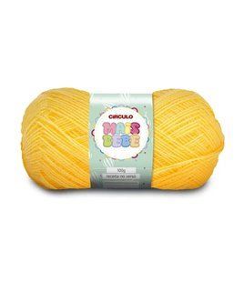1198 MAIS BEBE пряжа (100% акріл, 100гр. 500м. ), жовтий 1076611 фото