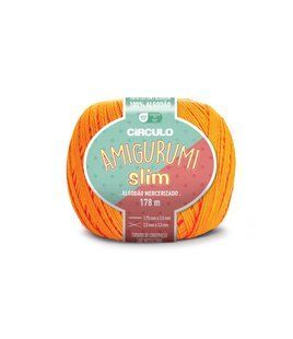 4456 AMIGURUMI SLIM пряжа (100% бавовна мерсерізована ,70 г, 178 м ), гірчичний 1080696 фото